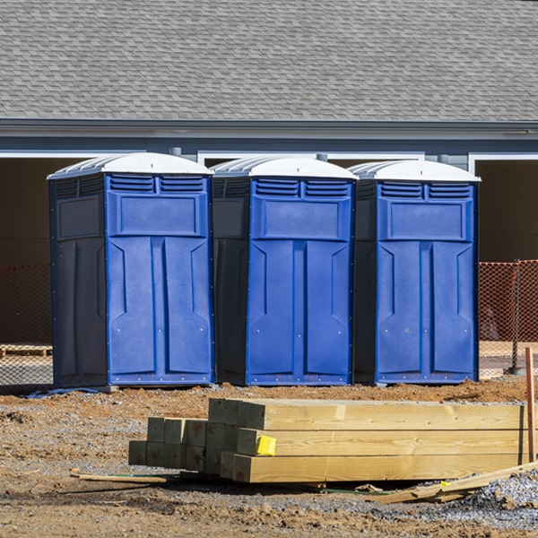 what is the cost difference between standard and deluxe porta potty rentals in Crewe VA